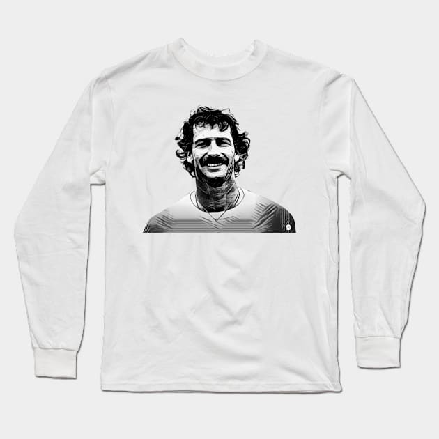 Come on Aussies come on - cricket legend Long Sleeve T-Shirt by CaraMia Vintage